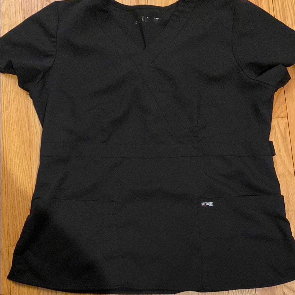 Black Scrub Top